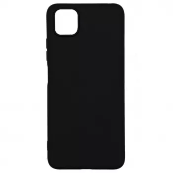 Evelatus Samsung Galaxy A03 Custodia in silicone nano Soft Touch TPU nero