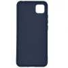 Evelatus Samsung Galaxy A03 Custodia in silicone nano Soft Touch TPU blu