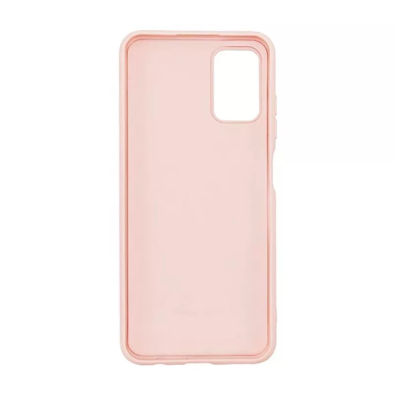 Evelatus Samsung Galaxy A03s Custodia in silicone nano Soft Touch TPU beige