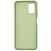 Evelatus Samsung Galaxy A03s Custodia in silicone nano Soft Touch TPU verde