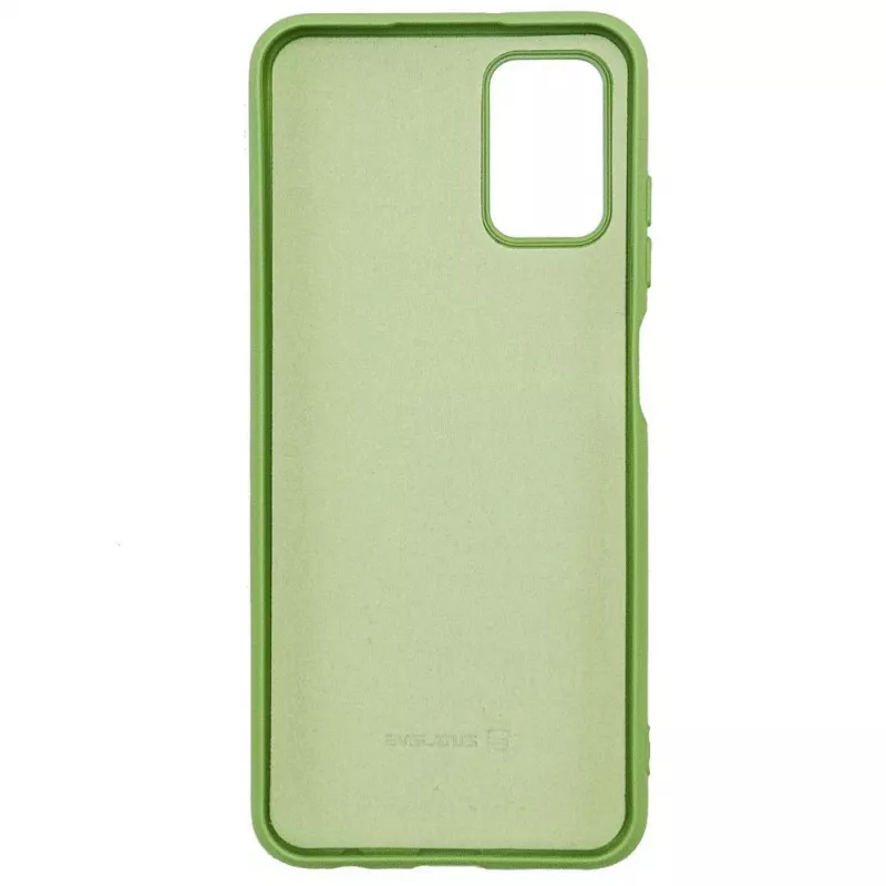 Evelatus Samsung Galaxy A03s Custodia in silicone nano Soft Touch TPU verde