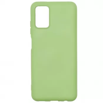 Evelatus Samsung Galaxy A03s Custodia in silicone nano Soft Touch TPU verde