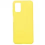 Evelatus Samsung Galaxy A03s Custodia in silicone Soft Touch gialla