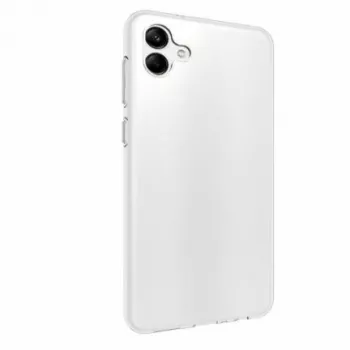 EVELATUS custodia in silicone trasparente per Samsung Galaxy A04E / A04 1,5mm TPU trasparente