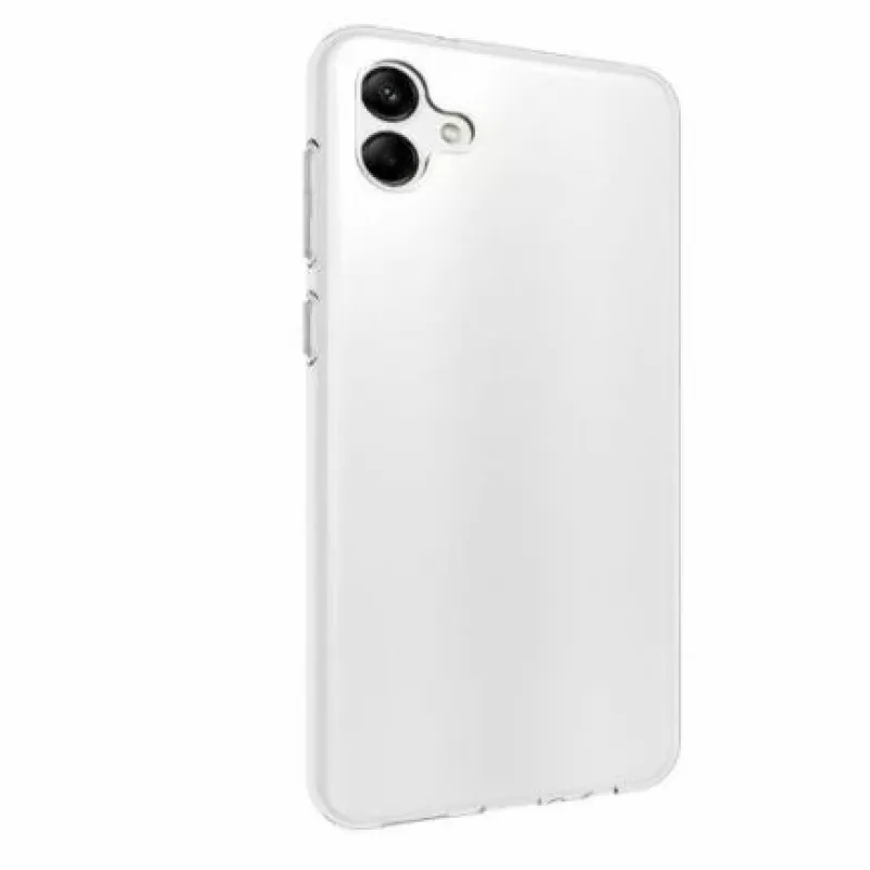 EVELATUS custodia in silicone trasparente per Samsung Galaxy A04E / A04 1,5mm TPU trasparente