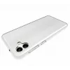 EVELATUS custodia in silicone trasparente per Samsung Galaxy A04E / A04 1,5mm TPU trasparente