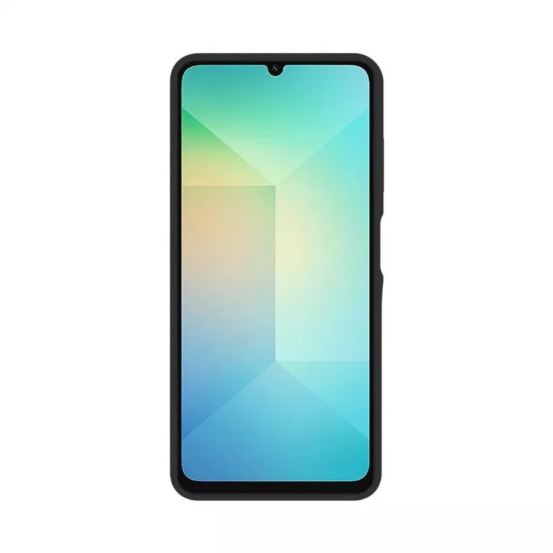 Evelatus Custodia magnetica in silicone Premium con superficie soft-touch per Samsung Galaxy A06 5G nera