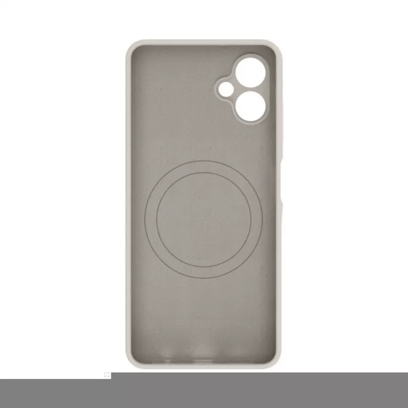 Evelatus Custodia magnetica in silicone Premium soft-touch per Samsung Galaxy A06 5G Pebble