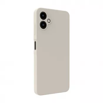 Evelatus Custodia magnetica in silicone Premium soft-touch per Samsung Galaxy A06 5G Pebble