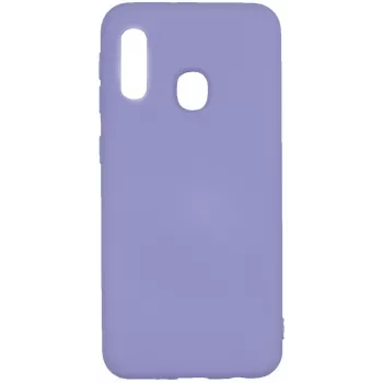 Evelatus Samsung Galaxy A10 Custodia in silicone Nano Soft Touch TPU Blu