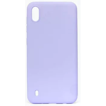Evelatus Samsung Galaxy A10 Custodia in silicone nano Soft Touch TPU lilla