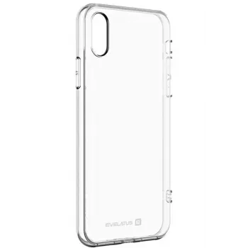 Evelatus Samsung Galaxy A10 custodia in silicone trasparente