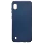 Evelatus Samsung Galaxy A10 Custodia in Silicone Soft Touch con Cinturino Blu Scuro