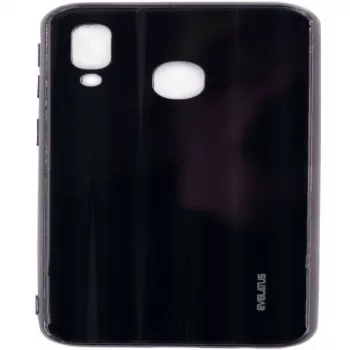 Evelatus Samsung Galaxy A10 vetro temperato protezione schermo Water Ripple Full Color Electroplating nero