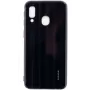 Evelatus Samsung Galaxy A10 vetro temperato protezione schermo Water Ripple Full Color Electroplating nero