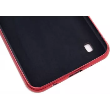 Evelatus Samsung Galaxy A10 Cover in vetro temperato Water Ripple Full Color Electroplating rossa