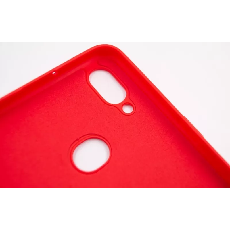 Evelatus custodia in silicone nano soft touch TPU per Samsung Galaxy A10s rossa