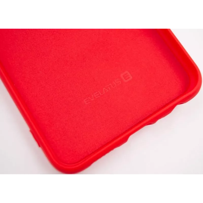 Evelatus custodia in silicone nano soft touch TPU per Samsung Galaxy A10s rossa