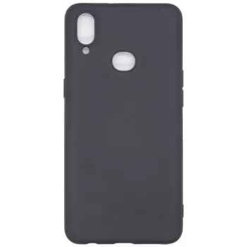 Evelatus Samsung Galaxy A10s Custodia in Silicone Nano Soft Touch TPU Nero