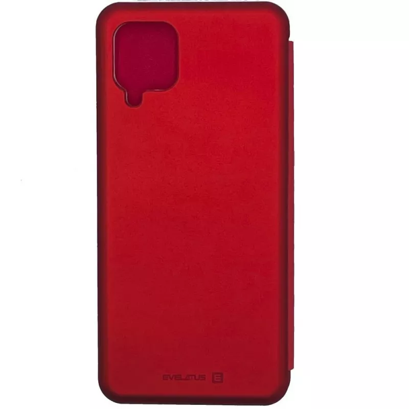 Evelatus Samsung Galaxy A12/M12 Custodia a libro rossa