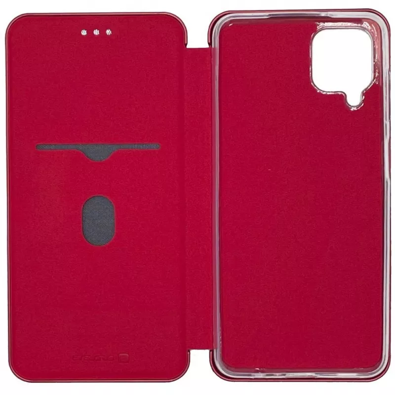 Evelatus Samsung Galaxy A12/M12 Custodia a libro rossa