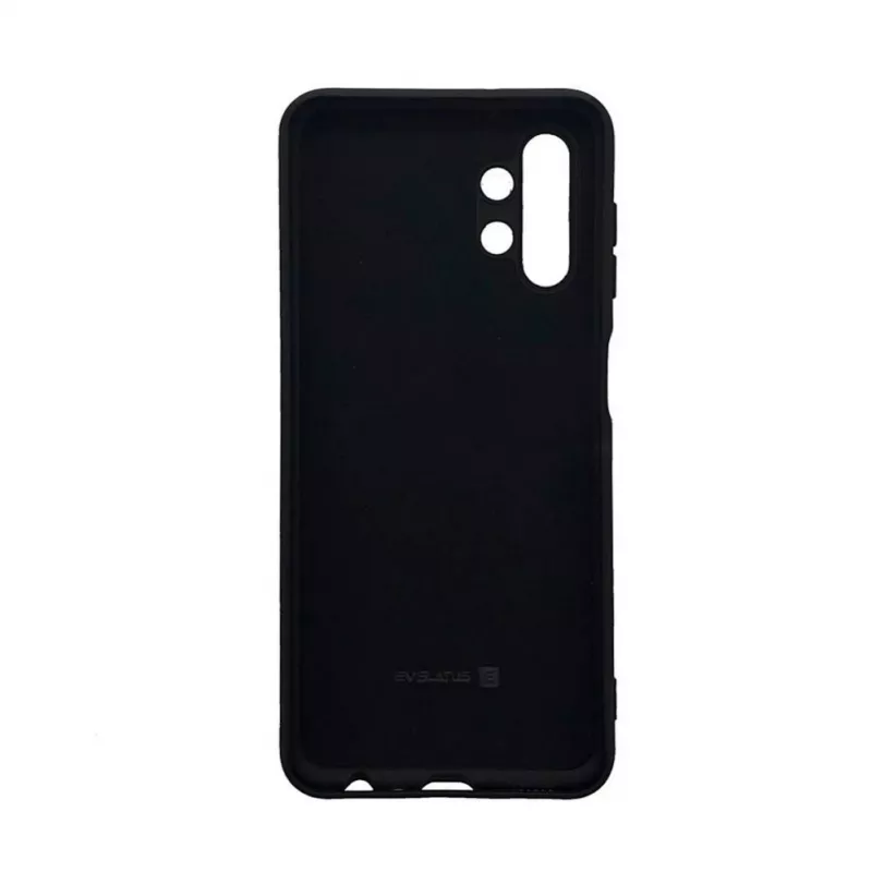 Evelatus Samsung Galaxy A13 4G LTE Cover in Silicone Nano Soft Touch TPU Nero