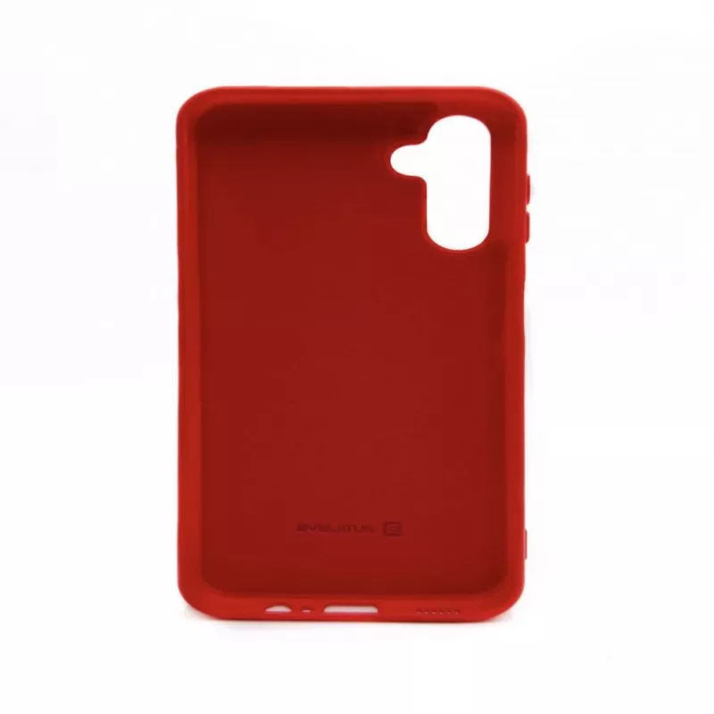 Evelatus Samsung Galaxy A14 5G Custodia in silicone nano Soft Touch TPU rossa