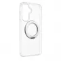Evelatus Samsung Galaxy A17 4G / A17 5G Custodia ibrida con MagSafe PC+TPU supporto in metallo 360 trasparente