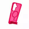 Evelatus Custodia gommata MagSafe con supporto per Samsung Galaxy A17 4G / A17 5G, rosa