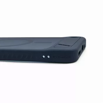 Evelatus Samsung Galaxy A17 4G / A17 5G Custodia MagSafe gommata con supporto blu navy