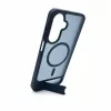 Evelatus Samsung Galaxy A17 4G / A17 5G Custodia MagSafe gommata con supporto blu navy
