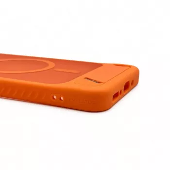 Evelatus Samsung Galaxy A17 4G / A17 5G Custodia MagSafe gommata con supporto arancione