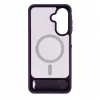 Evelatus Custodia gommata MagSafe con supporto per Samsung Galaxy A17 4G / A17 5G viola