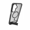 Evelatus Custodia gommata MagSafe con supporto per Samsung Galaxy A17 4G / A17 5G grigio fumo