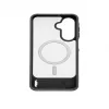 Evelatus Custodia gommata MagSafe con supporto per Samsung Galaxy A17 4G / A17 5G grigio fumo
