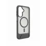 Evelatus Custodia gommata MagSafe con supporto per Samsung Galaxy A17 4G / A17 5G grigio fumo