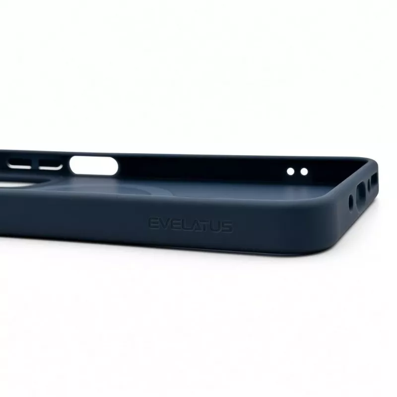 Evelatus Samsung Galaxy A17 4G / A17 5G Custodia Shield con MagSafe e supporto, blu navy opaco