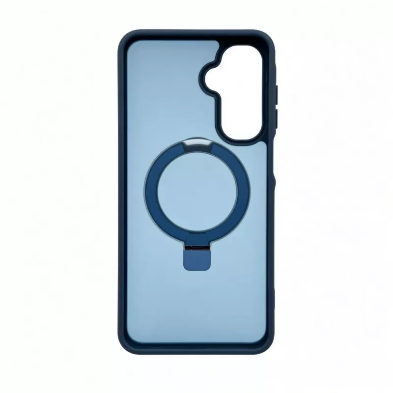 Evelatus Samsung Galaxy A17 4G / A17 5G Custodia Shield con MagSafe e supporto, blu navy opaco