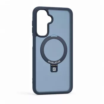 Evelatus Samsung Galaxy A17 4G / A17 5G Custodia Shield con MagSafe e supporto, blu navy opaco