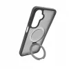 Evelatus Samsung Galaxy A17 4G / A17 5G Custodia protettiva con MagSafe e supporto, anello opaco grigio fumo