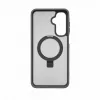 Evelatus Samsung Galaxy A17 4G / A17 5G Custodia protettiva con MagSafe e supporto, anello opaco grigio fumo