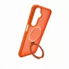 Evelatus Samsung Galaxy A17 4G / A17 5G Custodia protettiva con MagSafe e supporto, anello opaco, arancione