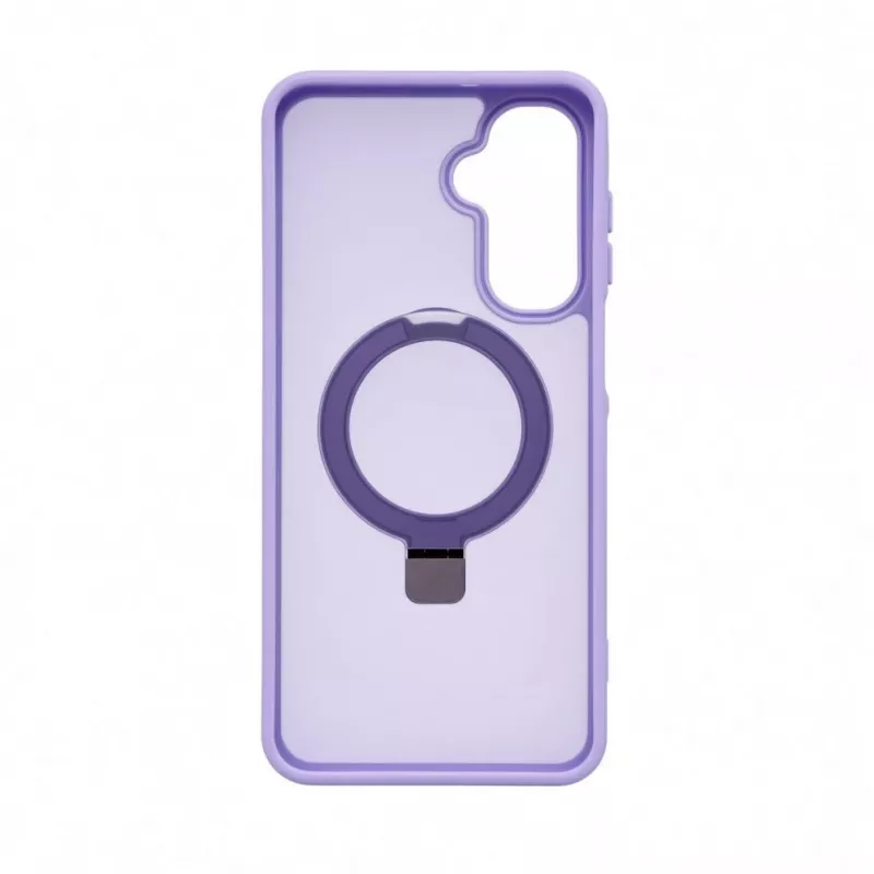 Evelatus Samsung Galaxy A17 4G / A17 5G Custodia Shield con MagSafe e supporto, anello opaco, lilla lavanda