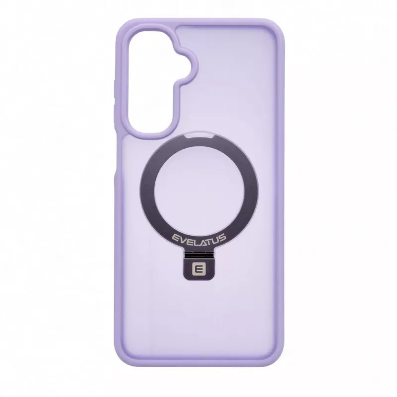 Evelatus Samsung Galaxy A17 4G / A17 5G Custodia Shield con MagSafe e supporto, anello opaco, lilla lavanda
