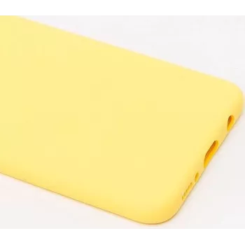 Evelatus Samsung Galaxy A20E Custodia in silicone nano Soft Touch TPU gialla