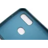 Evelatus custodia in silicone Soft Touch per Samsung Galaxy A20e con cinturino blu