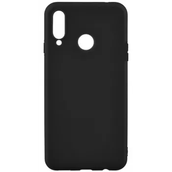 Evelatus Samsung Galaxy A20s Custodia in Silicone Nano Soft Touch TPU Nero