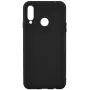 Evelatus Samsung Galaxy A20s Custodia in Silicone Nano Soft Touch TPU Nero