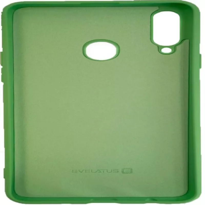 Evelatus Samsung Galaxy A20s Custodia in silicone nano soft touch TPU verde