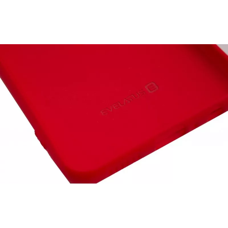 Evelatus Samsung Galaxy A20s Custodia in silicone Nano Soft Touch TPU Rossa